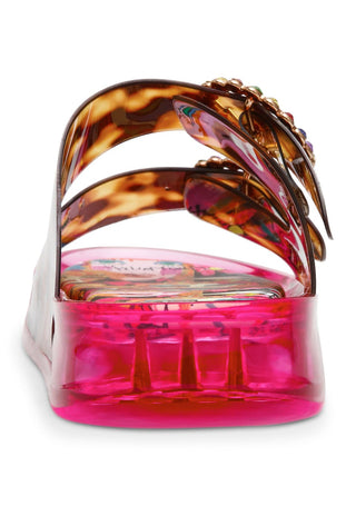 Betsey Johnson Landin Jelly Flatform Sandals - Boutique Bella BellaSlide