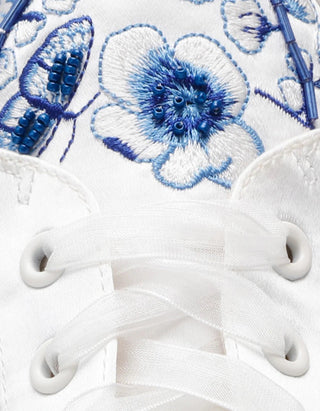 Betsey Johnson Nino Blue Floral Sneaker - Boutique Bella BellaBetsey Johnson Shoe