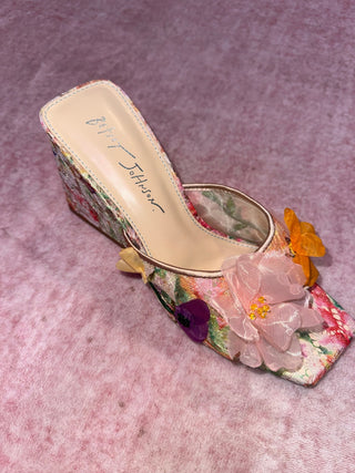 Betsey Johnson SB Heath Nude Multi - Boutique Bella BellaShoes