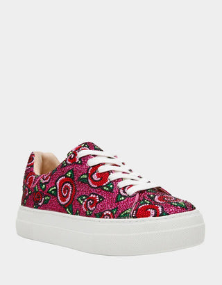 Betsey Johnson Sidny Fuchsia Rose - Boutique Bella BellaSneakers