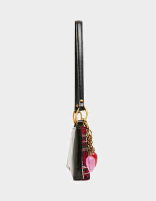 Betsey Johnson Tartan Plaid Rhinestone Bag - Boutique Bella BellaPurse