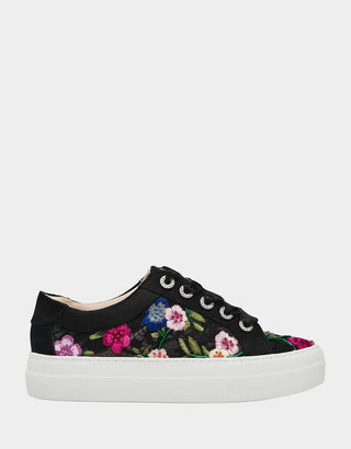 Betsy Johnson - Jayla Black Multi Floral - Boutique Bella BellaBetsey Johnson Shoe