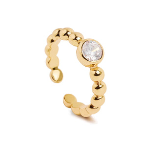Bezel Beaded Ring - Boutique Bella BellaRing