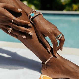Bezel Heart Ring - Boutique Bella BellaRing
