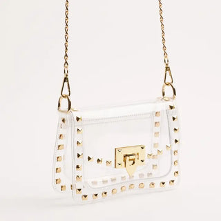 The Jackie Stadium Bag - Gold