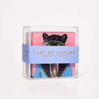 Big Cats Coasters - Boxed Set of 4 - Boutique Bella BellaCoasters