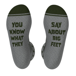 Bigfoot Heel Hammock Crew Socks - Boutique Bella Bellacrew socks