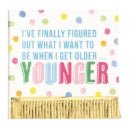 Birthday Funny Gold Detail Napkins - Boutique Bella Bellacocktail napkins