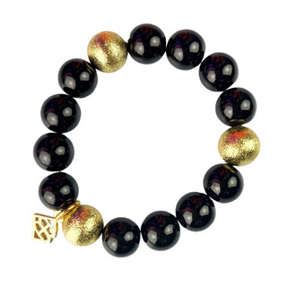 Black Beaded Brianna Bracelet - Boutique Bella BellaBracelet