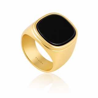 Black Onyx Statement Ring - Boutique Bella BellaRing