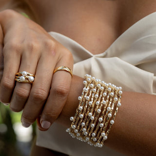 Blake Pearl Wrap Bracelet - Boutique Bella BellaBracelets