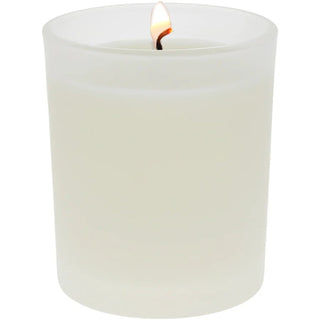 Blank White - 5.5 oz - 100% Soy Wax Candle with Pom Pom Lid Scent: Tranquility - Boutique Bella Bellacandle