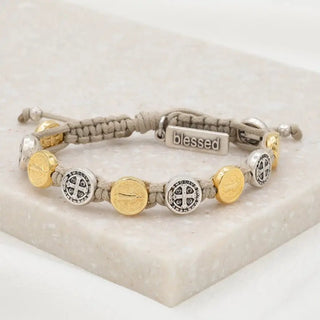 Blessing Bracelet 10 Medal [1] My Saint My Hero - Boutique Bella BellaBracelet