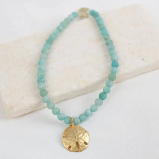 Blessings Of The Sea Sand Dollar Bracelet My Saint My Hero - Boutique Bella BellaBracelet