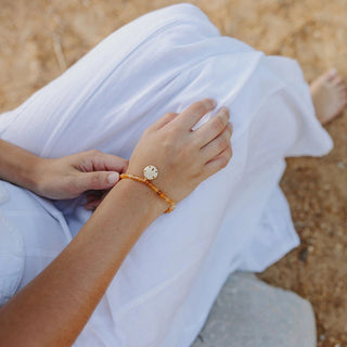 Blessings Of The Sea Sand Dollar Bracelet My Saint My Hero - Boutique Bella BellaBracelet