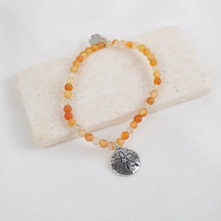 Blessings Of The Sea Sand Dollar Bracelet My Saint My Hero - Boutique Bella BellaBracelet
