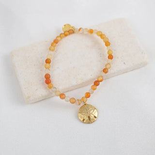 Blessings Of The Sea Sand Dollar Bracelet My Saint My Hero - Boutique Bella BellaBracelet