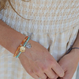 Blessings Of The Sea Sand Dollar Bracelet My Saint My Hero - Boutique Bella BellaBracelet