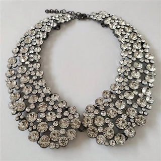 Bling Collar - Clear - Boutique Bella BellaNecklace