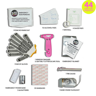 Bling Sting Car Emergency Kit - Boutique Bella Bellaemergency car kit