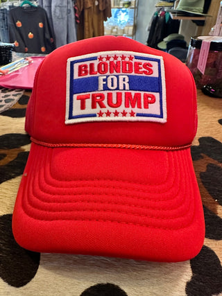 Blondes for Trump Trucker Hat - Boutique Bella Bella