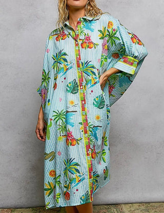 Blooming Coastal Dress - Boutique Bella BellaDress