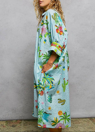 Blooming Coastal Dress - Boutique Bella BellaDress