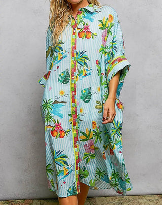 Blooming Coastal Dress - Boutique Bella BellaDress