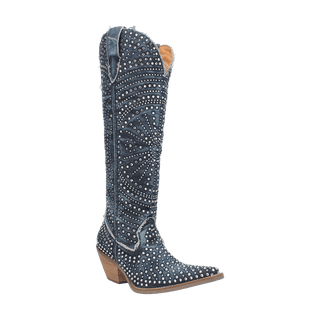 Blue Denim HonkyTonk Honey Boots - Dingo - Boutique Bella Belladingo