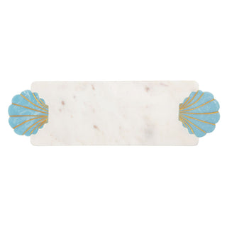Blue Shell Marble Board - Boutique Bella Bellatray