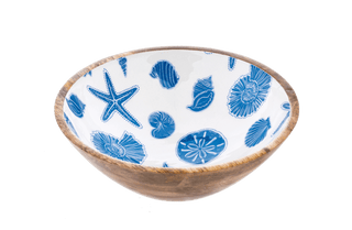 Blue Shell Serving Bowl - Boutique Bella BellaServing Bowl
