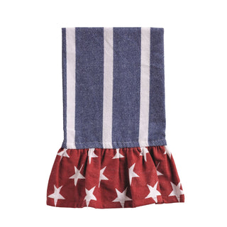 Blue Stripe Americana Towel - Boutique Bella BellaKitchen Towel