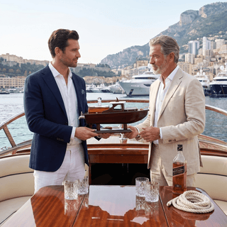 Boat Ship Whiskey Wine Decanter Ship Ship Decanter Set 800ML Drink Dispenser For Win - Boutique Bella Bella