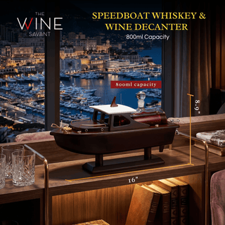Boat Ship Whiskey Wine Decanter Ship Ship Decanter Set 800ML Drink Dispenser For Win - Boutique Bella Bella