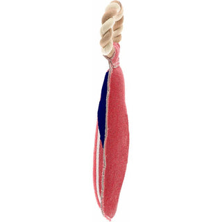 Boatloads 13" x 5" Canvas Dog Toy on Rope - Boutique Bella BellaDog Toy