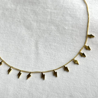 Bolted Choker - Boutique Bella BellaNecklace