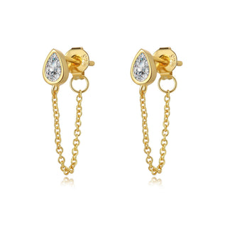 Bonnie Chain Earrings - Boutique Bella BellaEarring