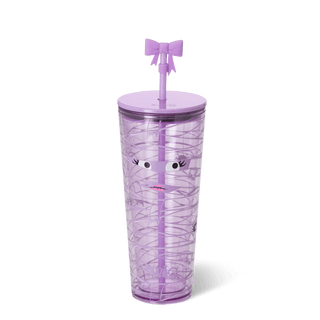 BOO CREW MUMMY Plastic Tumbler 24oz - Boutique Bella BellaTumbler