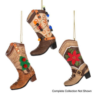 Boots and Barn Christmas - Festive Boot Ornaments - Boutique Bella Bella