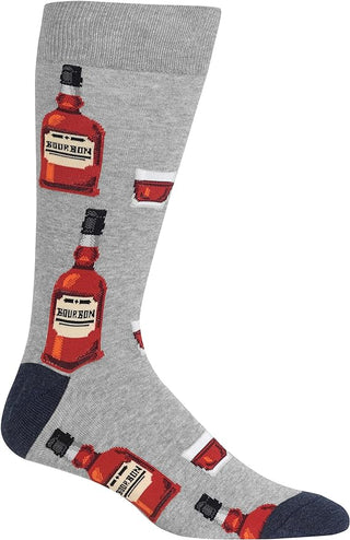 Bourbon Men's Crew Socks - Boutique Bella BellaSocks