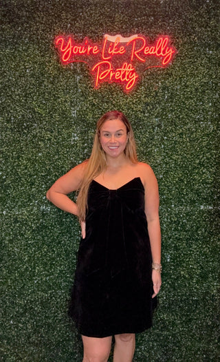 Bow Affair Dress - Boutique Bella BellaDress