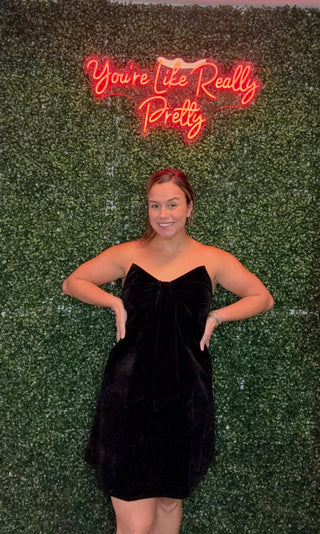 Bow Affair Dress - Boutique Bella BellaDress