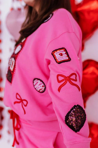 Box of Chocolates Sweatshirt - Boutique Bella BellaSweatshirt