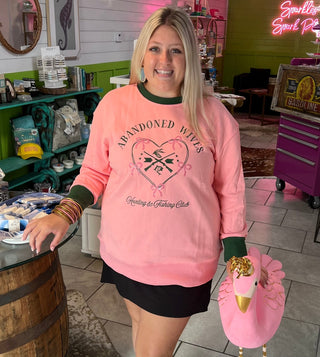 Brianna Cannon • Abandoned Wives Hunting & Fishing Club Sweatshirt - Boutique Bella BellaHunting wife