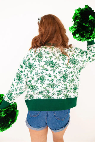 Brianna Cannon • BAYLOR FLORAL TOILE SWEATSHIRT - Boutique Bella BellaBaylor bears