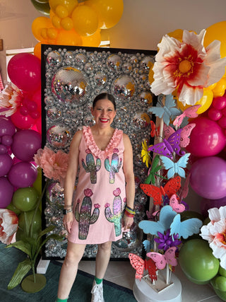 Brianna Cannon - Cant Touch This Cactus Dress - Boutique Bella BellaDress