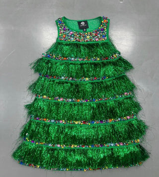 Brianna Cannon Christmas Tree Dress *PRE-ORDER * - Boutique Bella BellaDress