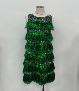 Brianna Cannon Christmas Tree Dress *PRE-ORDER * - Boutique Bella BellaDress