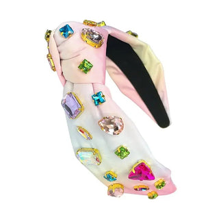 Brianna Cannon - Confetti Crystal Ombré Headband - Boutique Bella BellaHeadband