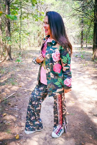 Brianna Cannon Deer Camp Darling Snap Jacket - Boutique Bella BellaJacket